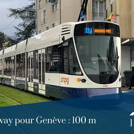 Homey Coloc Goodlife - Colocation Moderne - Privees - Wifi Et Netflix - Au Pied Du Tram Pour Geneve * Ambilly